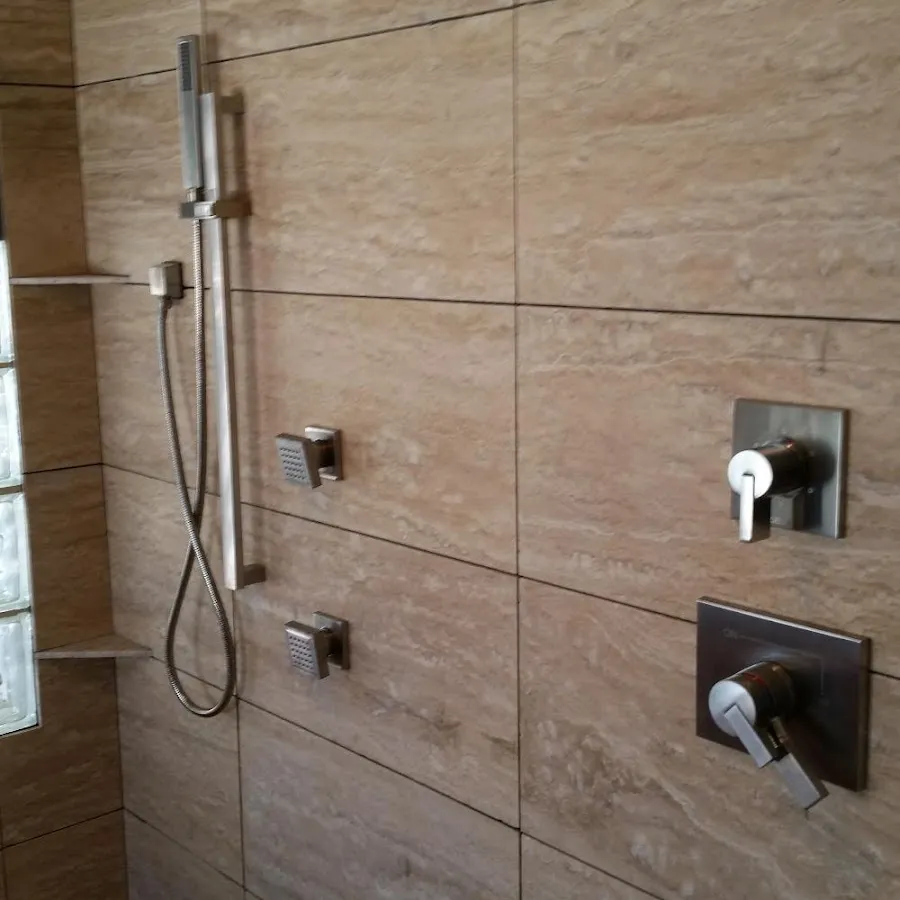 Shower fixture installation for Water Heater Replacement in Ridgeway